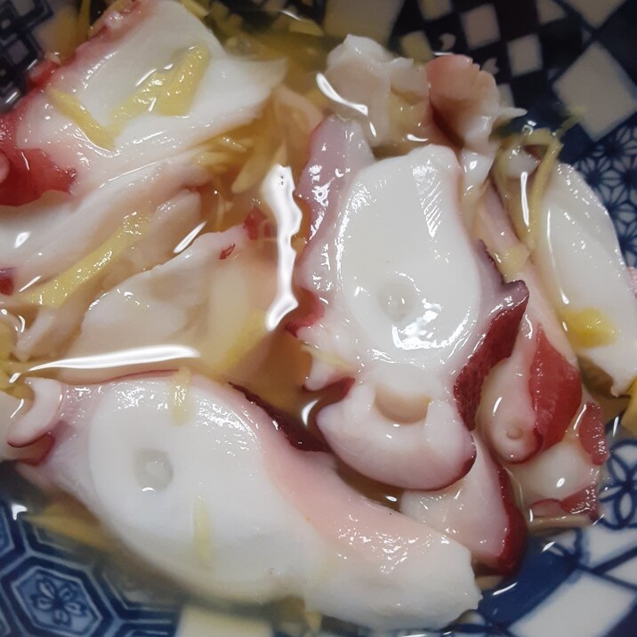 蛸の蜂蜜レモン和え■簡単美味しい■材料4つ■